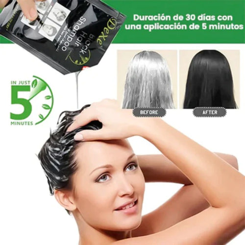 HAIRCOLOR REVITALIZER™ Pack 10 sobres shampoo orgánico ☘️